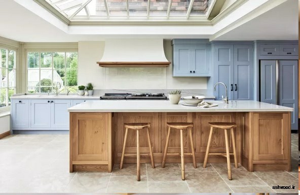 15 ایده کابینت آشپزخانه چوبی ، بهترین روش های استفاده از چوب طبیعی