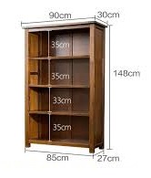 ابعاد استاندارد کتابخانه چوبی, ابعاد استاندارد قفسه کتابخانه, ابعاد ساخت کتابخانه