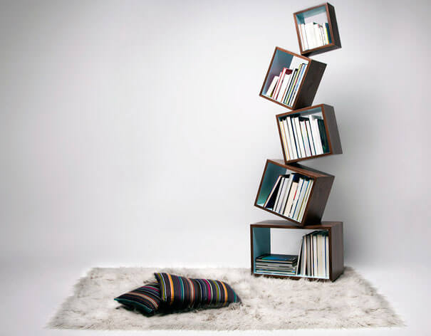 کتابخانه فانتزی برای فضاهای کوچک
