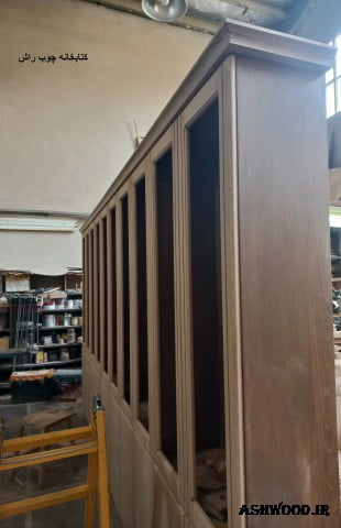 کتابخانه چوبی , سفارش ساخت کتابخانه چوبی
