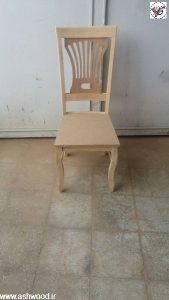 صندلی چوبی کد 140 قیمت 87000 چنگی صندلی