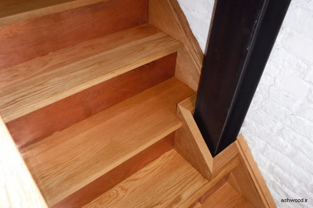 بهترین پوشش برای پله های چیست ؟ انواع کف پله چوبی با چوب و ام دی اف