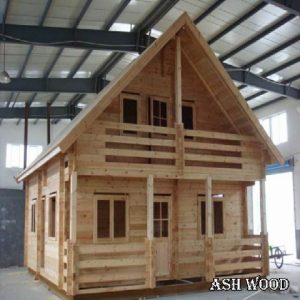 کلبه و ساختمان چوبی