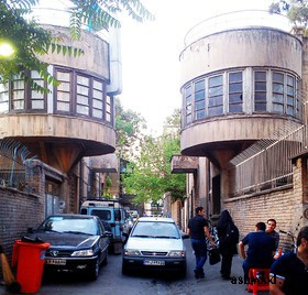کوچه پس کوچه تهران ؛ معماری کوچه لولاگر + عکس

