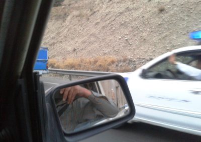 تصادف جاده آبعلی بعد از جاجرود به سمت تهران