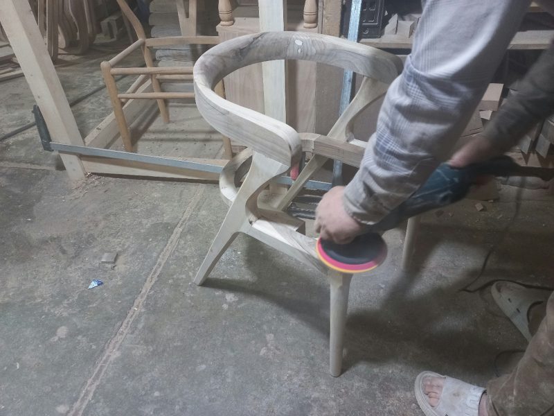 صندلی چوب گردو خاص و زیبا ، ایده های جالب و شگفت انگیز صندلی چوب گردو