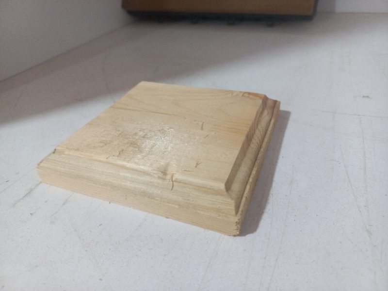نعلبکی چوبی پله ، چوب کاج 